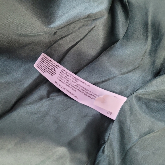 Eileen Fisher Pine Velvet Angled Shaped Jacket Size XL MSRP $418 - Picture 7 of 9